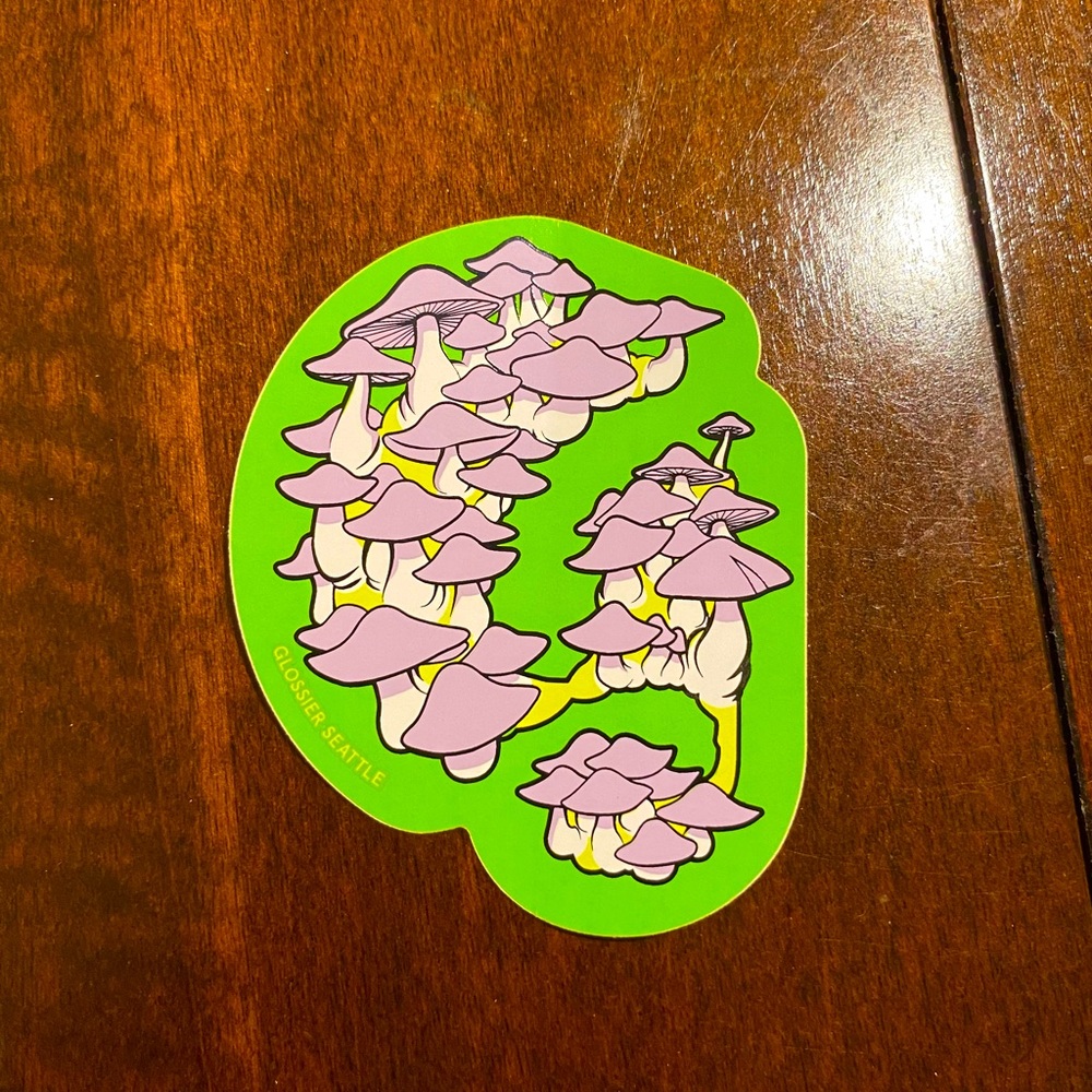 Glossier Seattle sticker